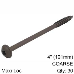 KREG Hd Protec-kote Pocket-hole Screws - 101mm / 4.00', Coarse-thread